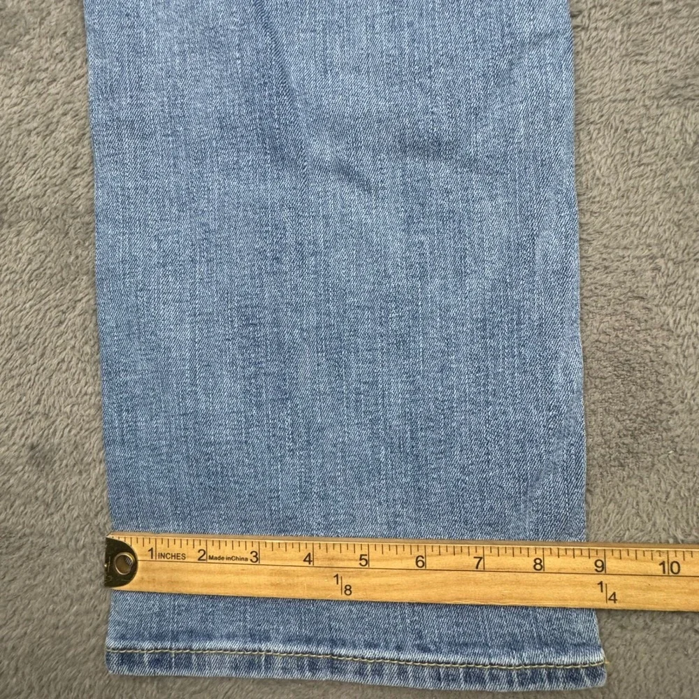 Abercrombie & Fitch Kilby Boot Jeans Mens 36x32 Light Blue Excellent Vintage Fit